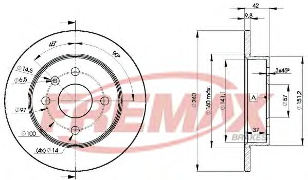 Disc frana