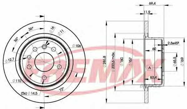 Disc frana