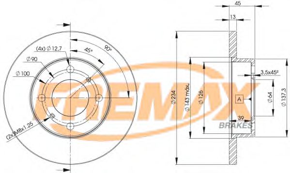 Disc frana