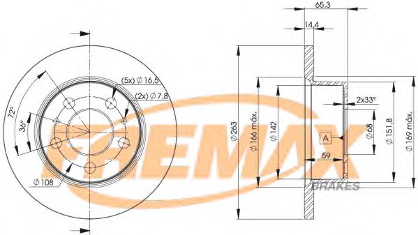 Disc frana