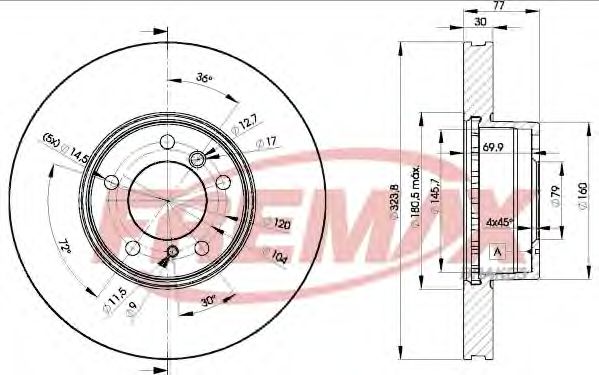 Disc frana