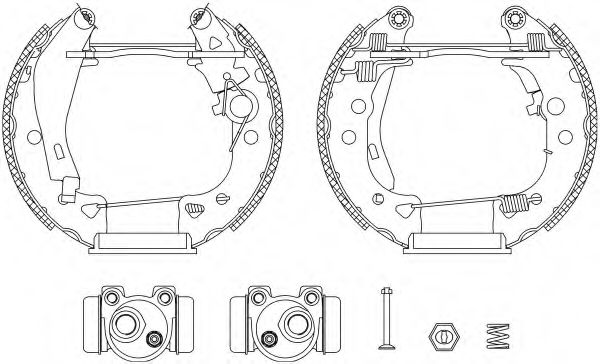 Set saboti frana