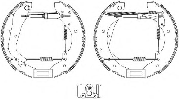 Set saboti frana