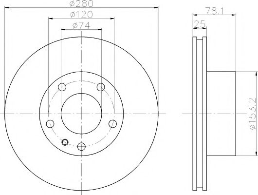 Disc frana