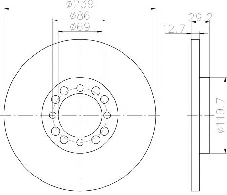 Disc frana