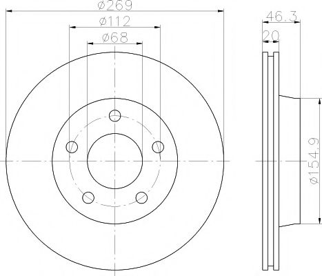 Disc frana