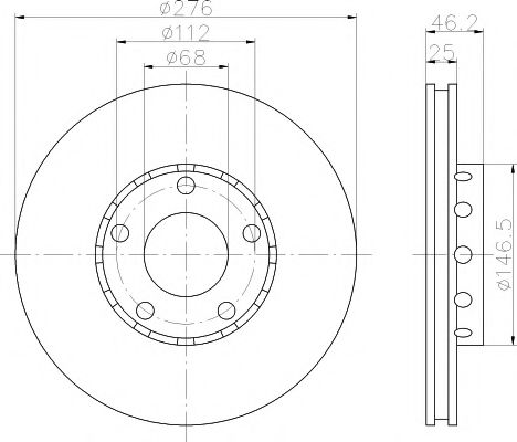 Disc frana