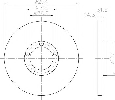 Disc frana