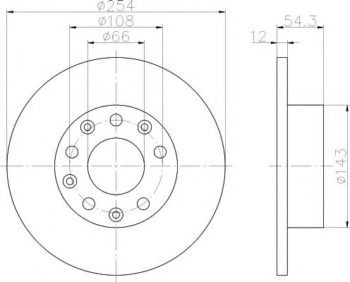 Disc frana