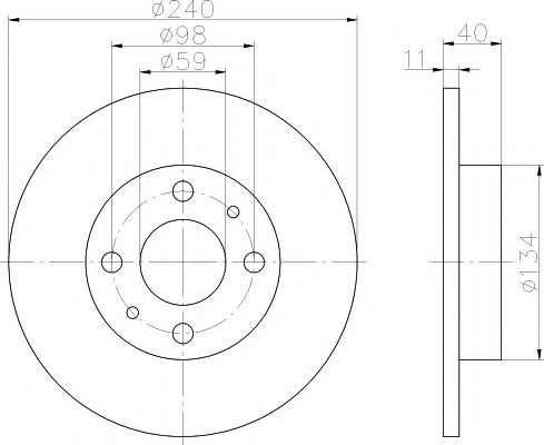 Disc frana