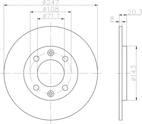 Disc frana