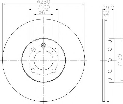 Disc frana