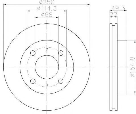 Disc frana