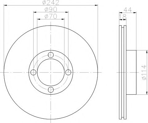 Disc frana