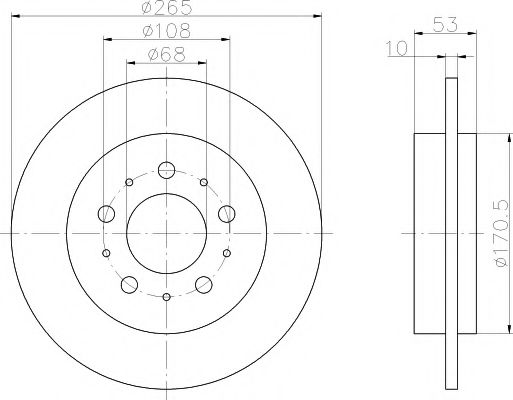 Disc frana