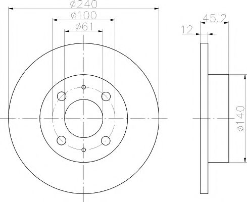 Disc frana