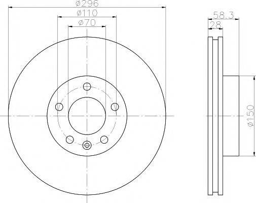 Disc frana