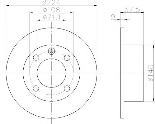 Disc frana