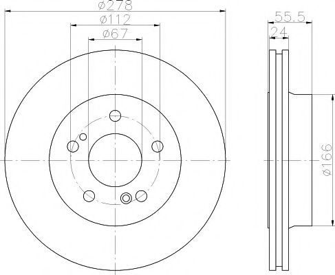 Disc frana