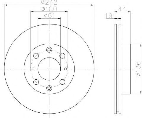 Disc frana