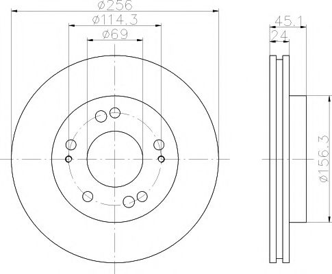 Disc frana