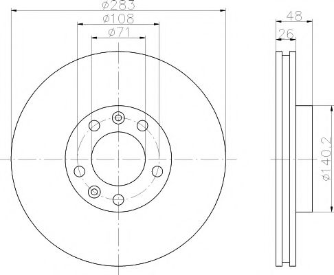 Disc frana