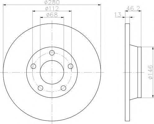 Disc frana