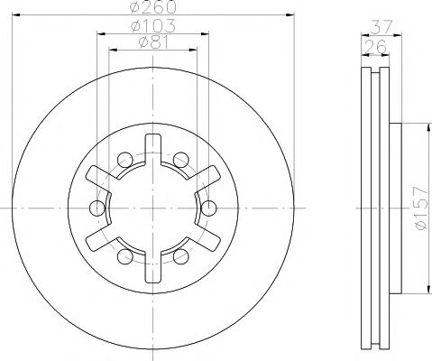 Disc frana