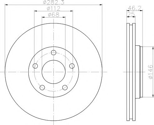 Disc frana