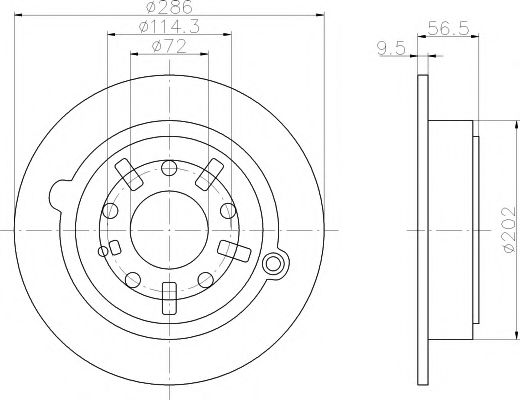 Disc frana