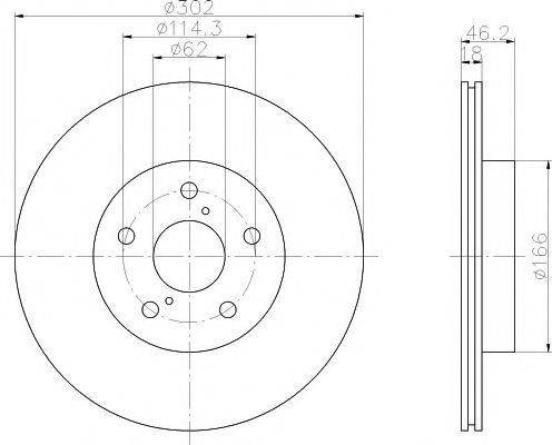 Disc frana