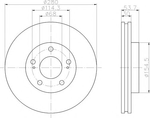 Disc frana