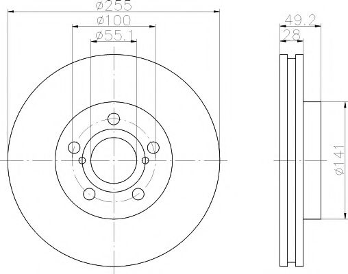 Disc frana