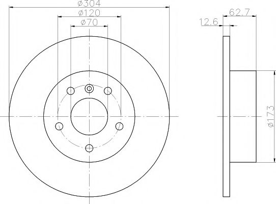 Disc frana