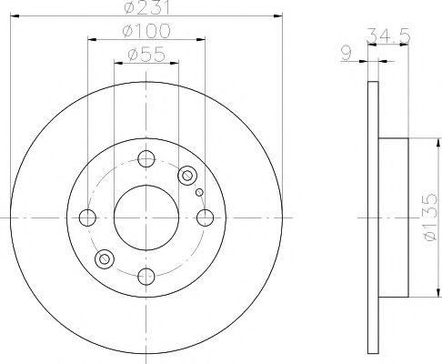 Disc frana