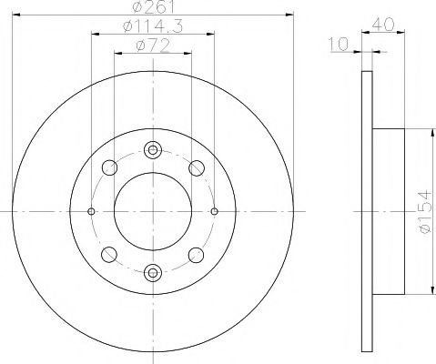 Disc frana