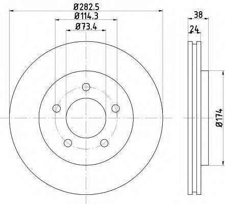 Disc frana