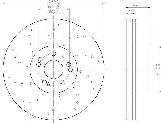 Disc frana