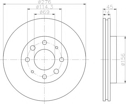 Disc frana