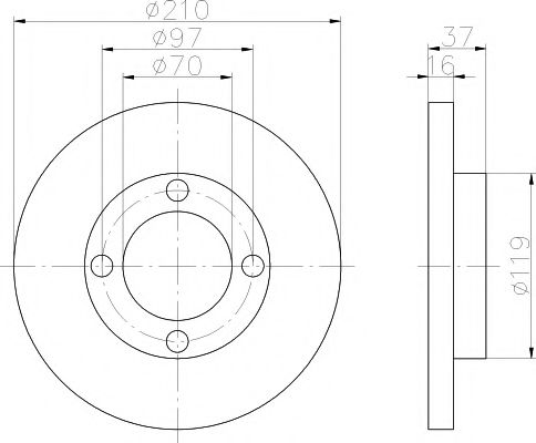 Disc frana