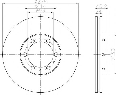 Disc frana