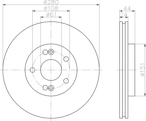 Disc frana