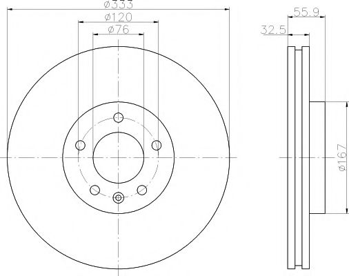 Disc frana