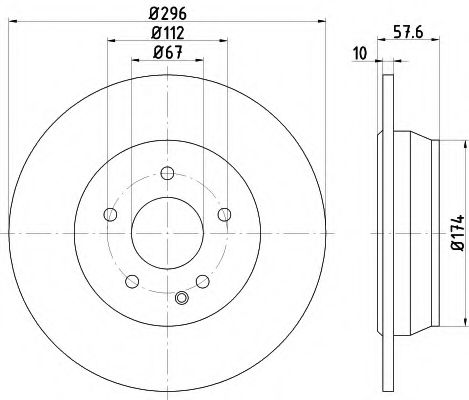 Disc frana