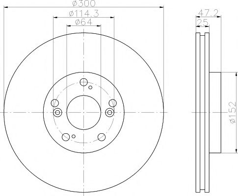 Disc frana