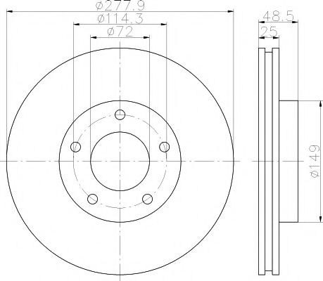 Disc frana