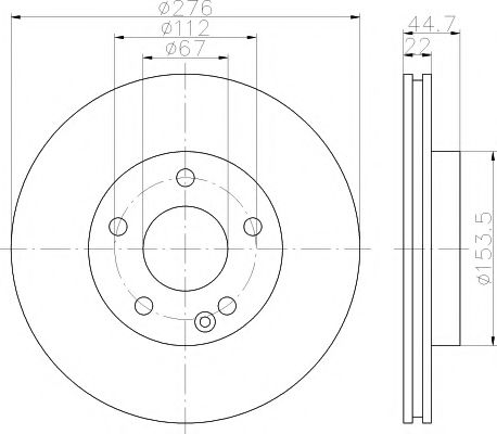 Disc frana