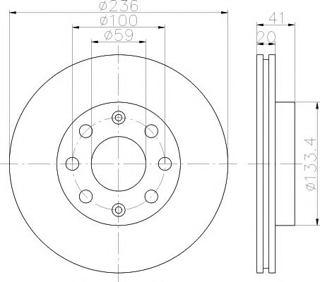 Disc frana