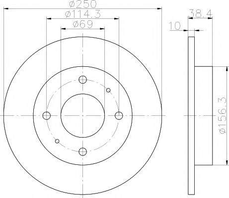 Disc frana