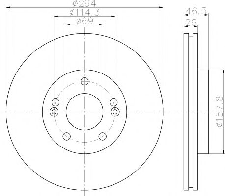 Disc frana